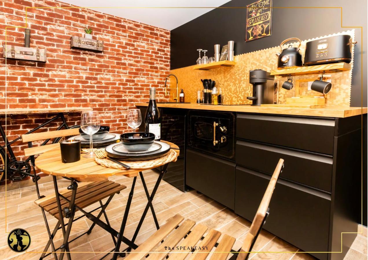 "The Speakeasy" Pub New Yorkais Centre Ville - Ideal Pro - Wifi Fibre - Retroprojecteur Cinema Saint-Etienne  Extérieur photo