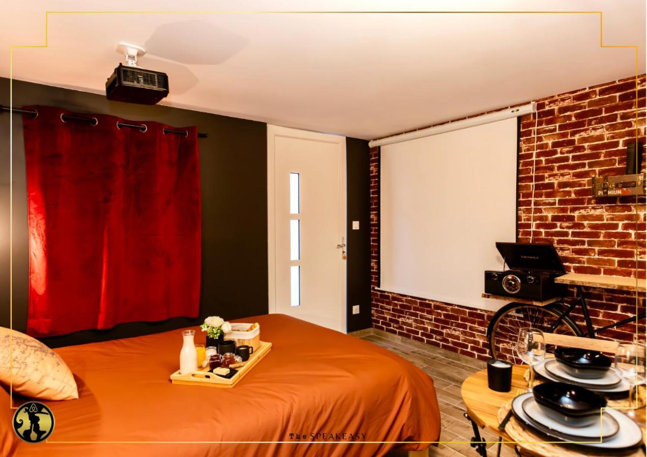 "The Speakeasy" Pub New Yorkais Centre Ville - Ideal Pro - Wifi Fibre - Retroprojecteur Cinema Saint-Etienne  Extérieur photo